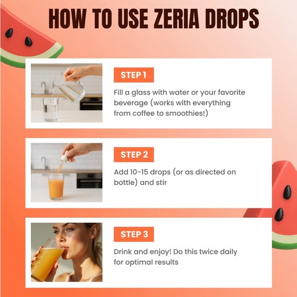 ZERIA DRINKABLE TANNING DROPS - Picture 5 of 7